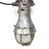 Vintage Crouse Hinds Explosion Proof Emergency Light 13.5", Industrial Loft Lamp