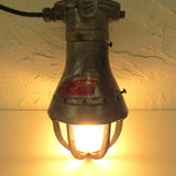 Vintage Crouse Hinds Explosion Proof Emergency Light 13.5", Industrial Loft Lamp