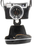 Vintage Yashica 35mm Camera Model Lynx-14 LIII, Yashinon DX Copal SVE  1.4, 45mm Lens, Case, Strap