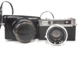 Vintage Yashica 35mm Camera Model Lynx-14 LIII, Yashinon DX Copal SVE  1.4, 45mm Lens, Case, Strap