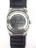 Large Vintage Vostok Automatic Men's Diving Watch 200 Meters from Russia, Russian Pilot Leather Band, Black Rotating Dial, CCCP Military
