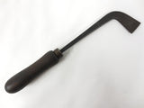 Rare Antique David Borloz Vallorbes Watchmaker Machinist Tool 10" Long, Sickle Shape with a Filing Head