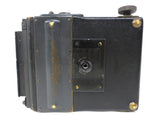 Antique 1900's Graflex Camera R.B. Series D 7X7" Curtain Aperture Box Camera, Rochester, NY, USA