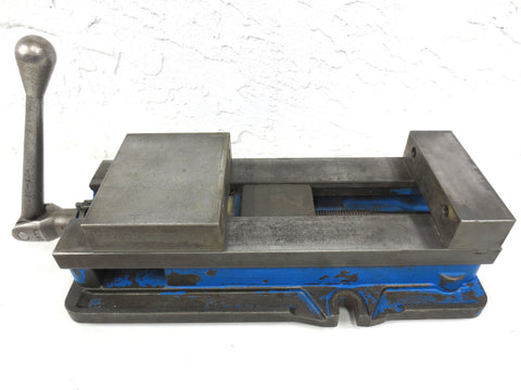 Vintage Kurt Anglock D688 Machinist Milling Machine Vise Vice 6" Wide X 10" Opening Jaws, with Bolts and Handle, Metalwork, Serial 22721